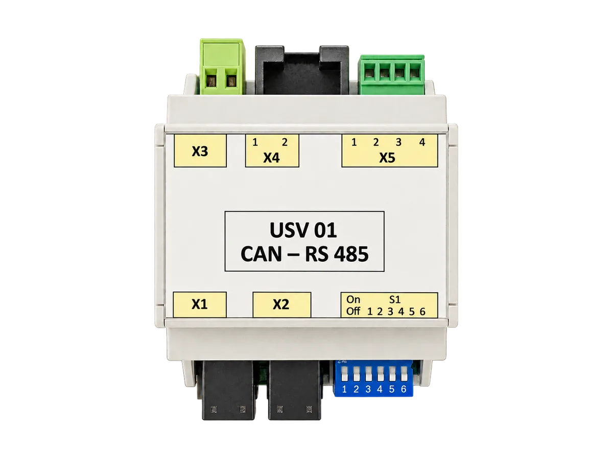 Freigestelltes USV01 CAN-RS485-Gateway